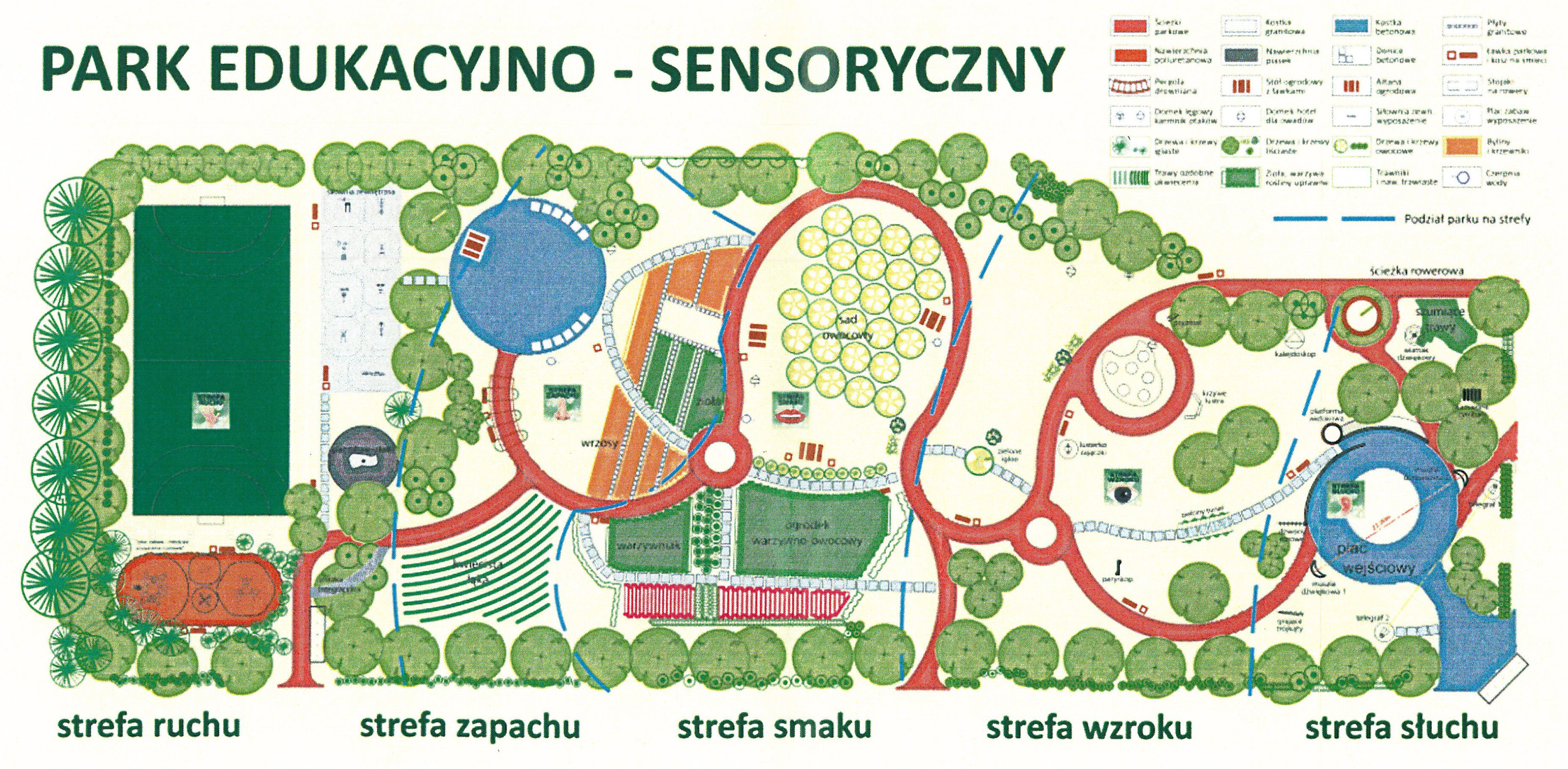 Park edukacyjno-sensoryczny w Opolu